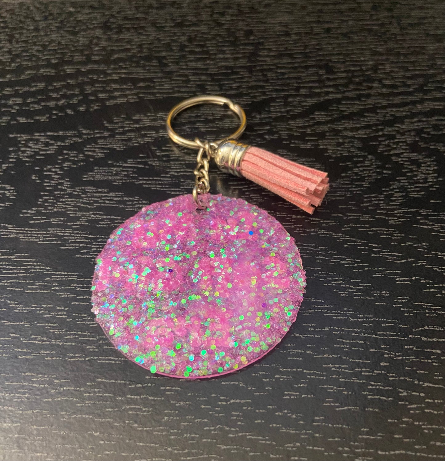 In My Soft Girl Era Key Chain (Light Pink Tassel)