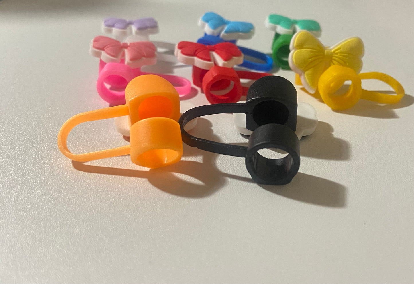 Bow Shaped Straw Toppers