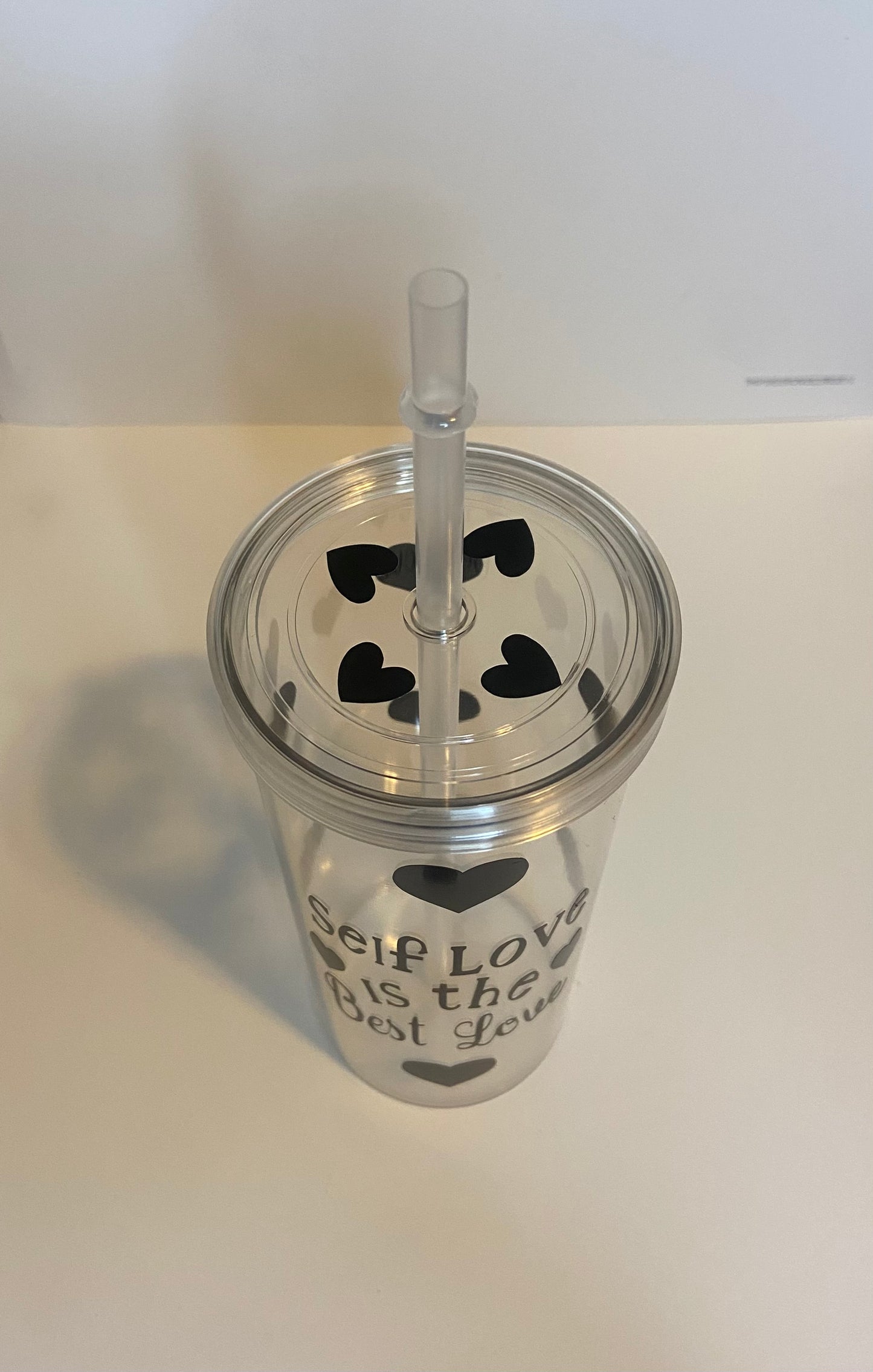 Self Love is the Best Love Skinny Tumbler
