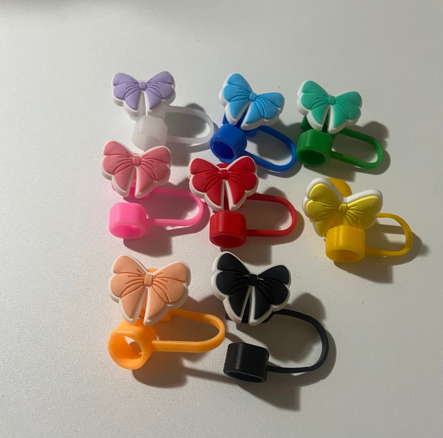 Bow Shaped Straw Toppers