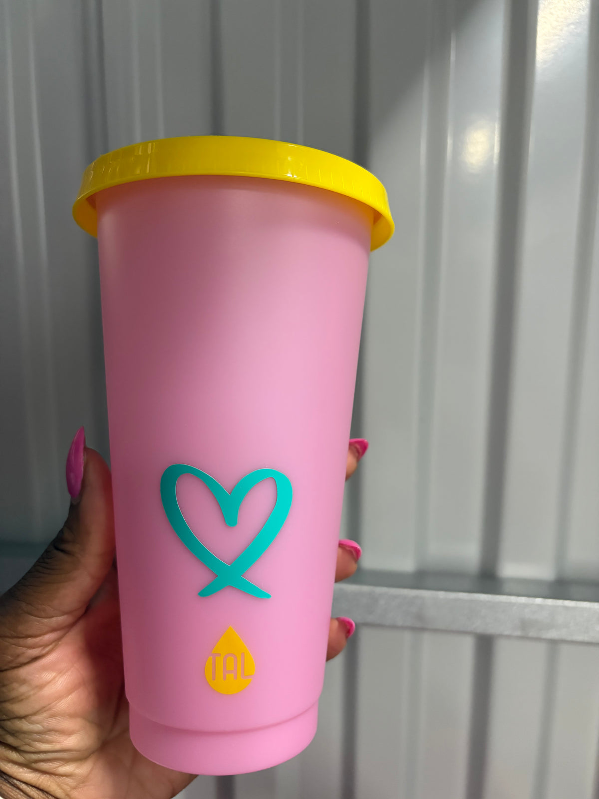 Latte Me Please Color Changing Cup