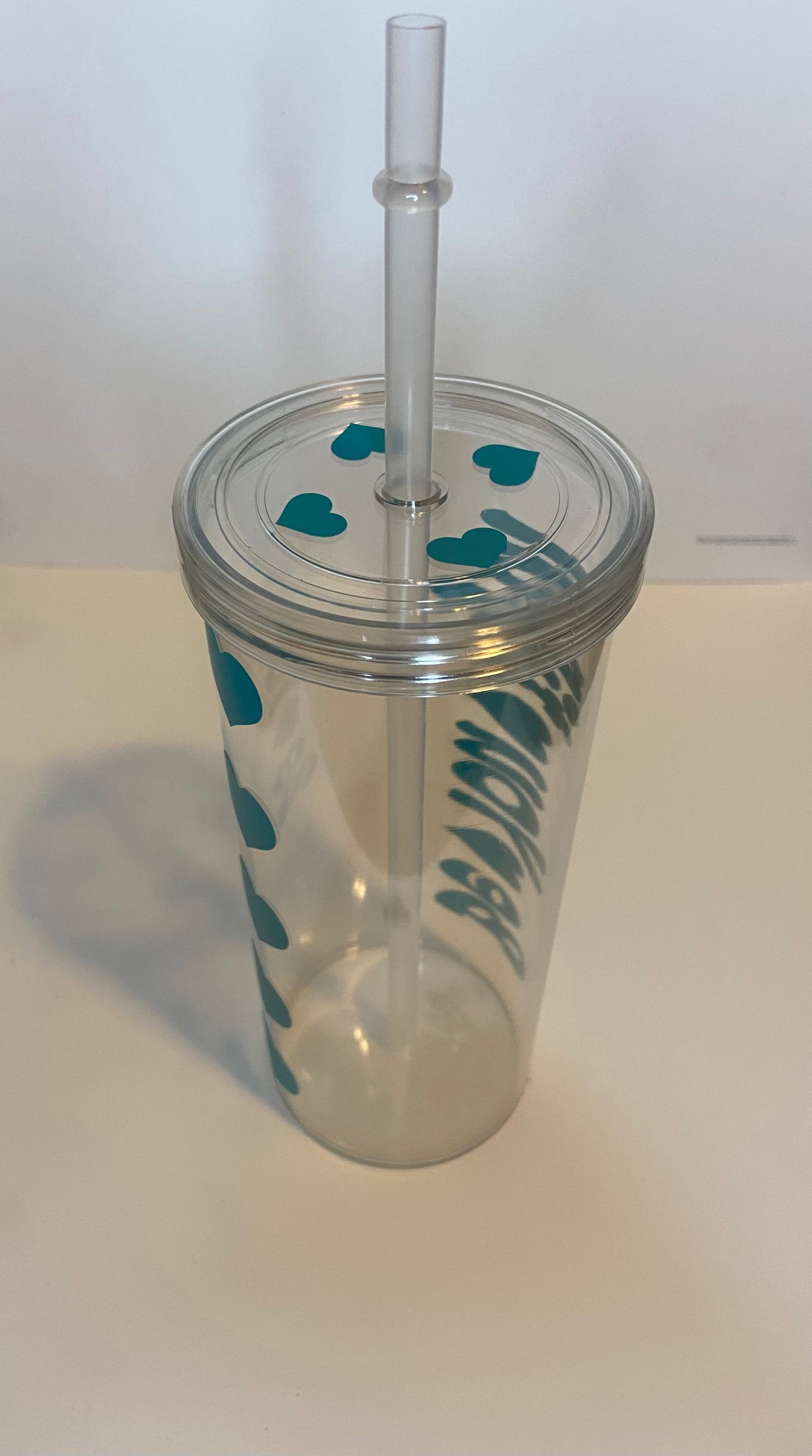 Be-You-Tiful Skinny Tumbler (Green)