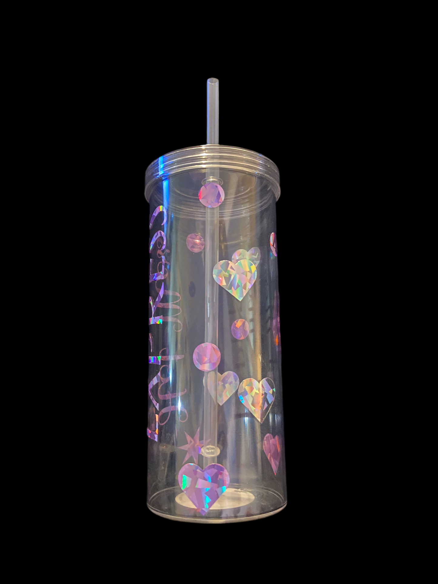 Hot Mess Express Clear Tumbler
