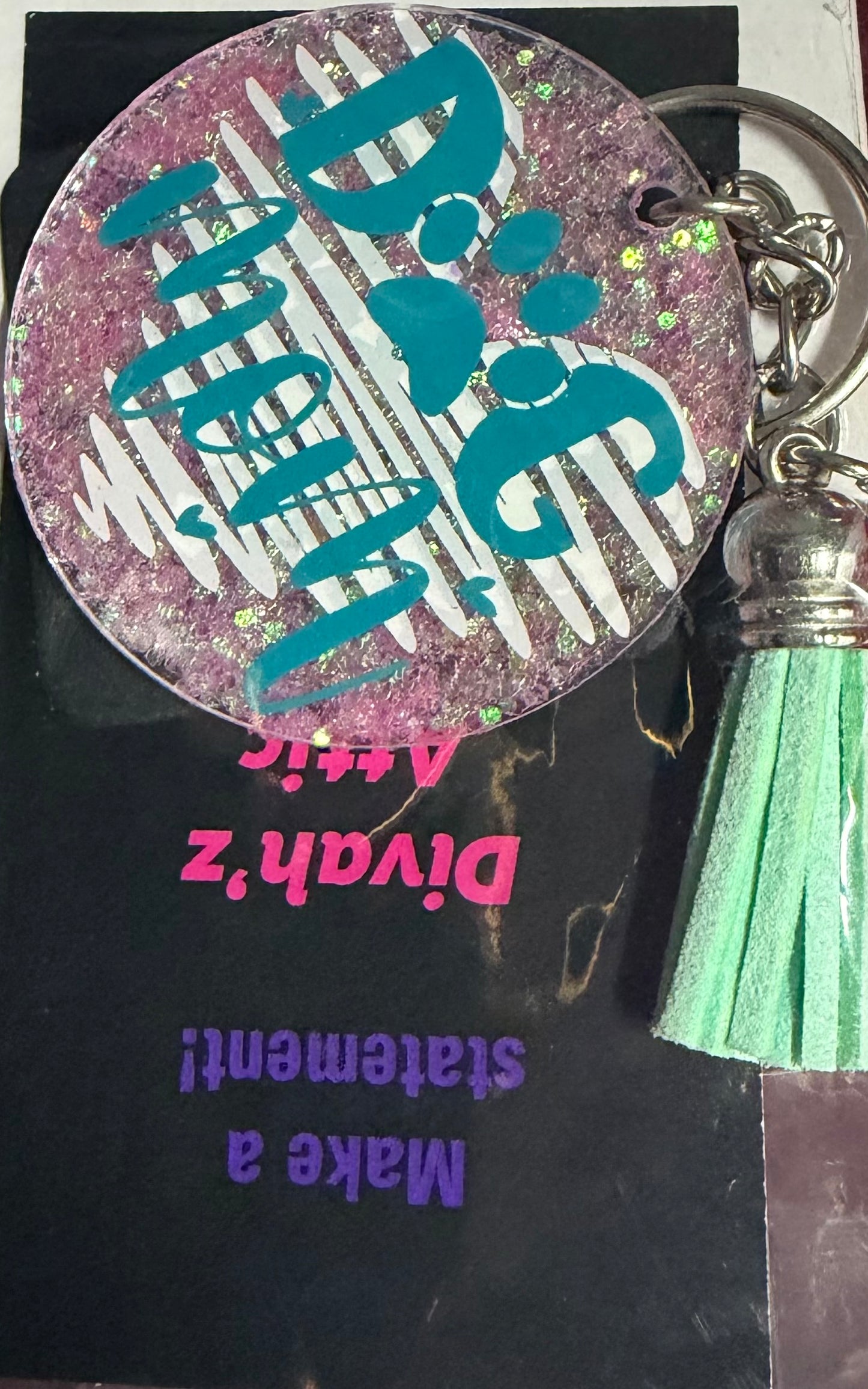 Dog Mom Keychain