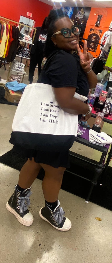 Medium Duty Tote Bag Purple