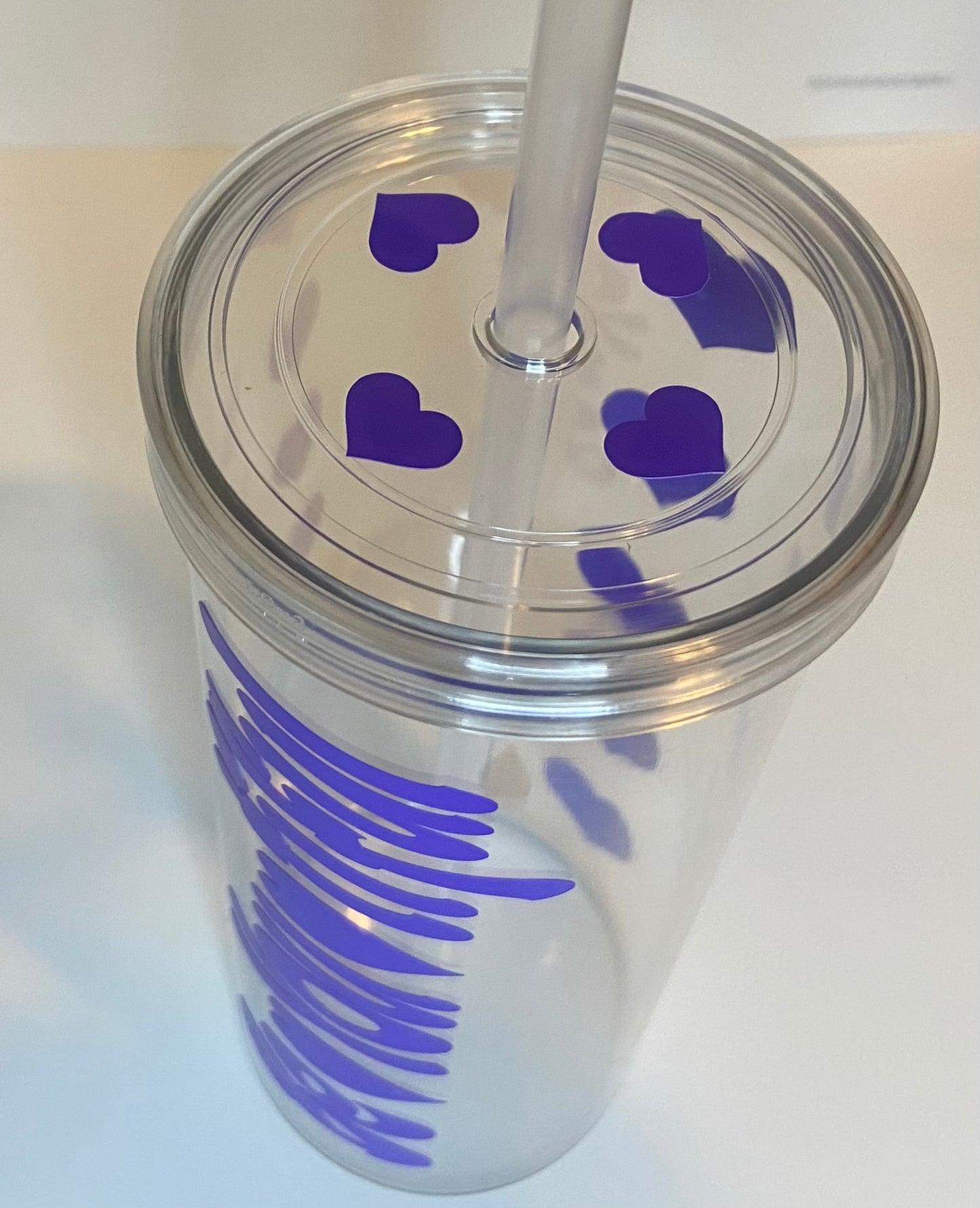 Be-You-Tiful Skinny Tumbler (Purple)