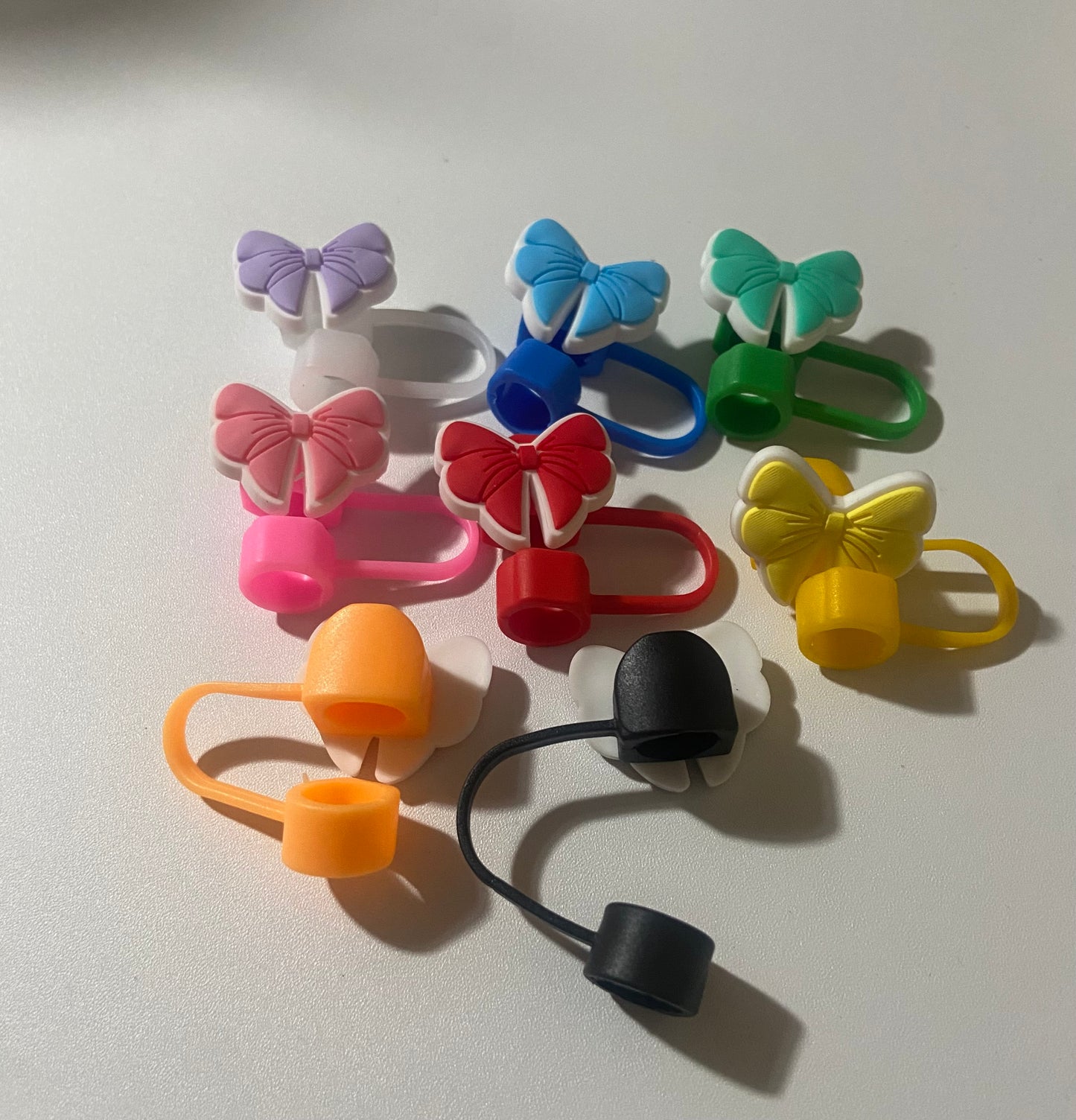 Bow Shaped Straw Toppers