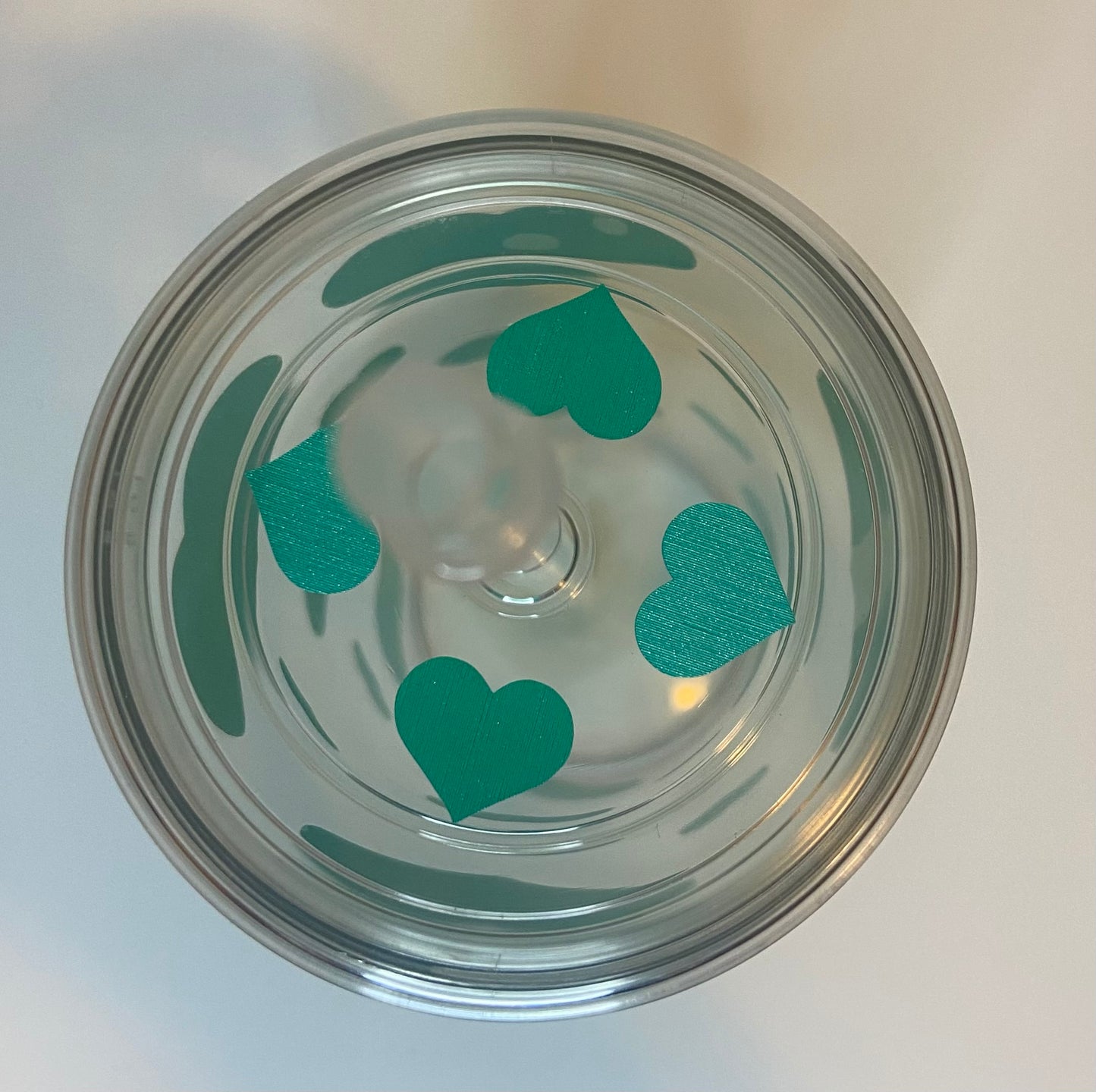 Hearts Skinny Tumbler