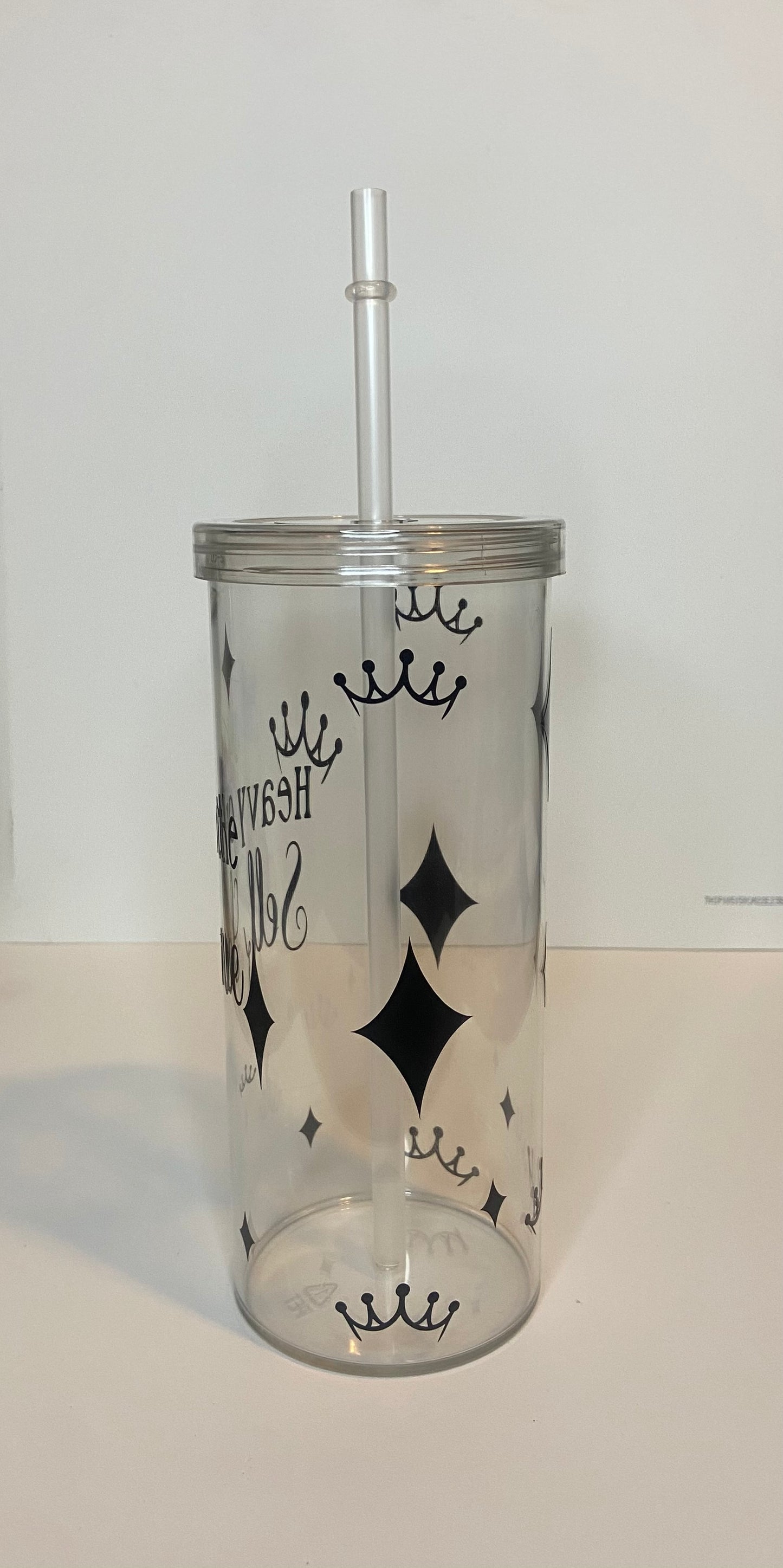 Heavy on the Self Love Skinny Tumbler