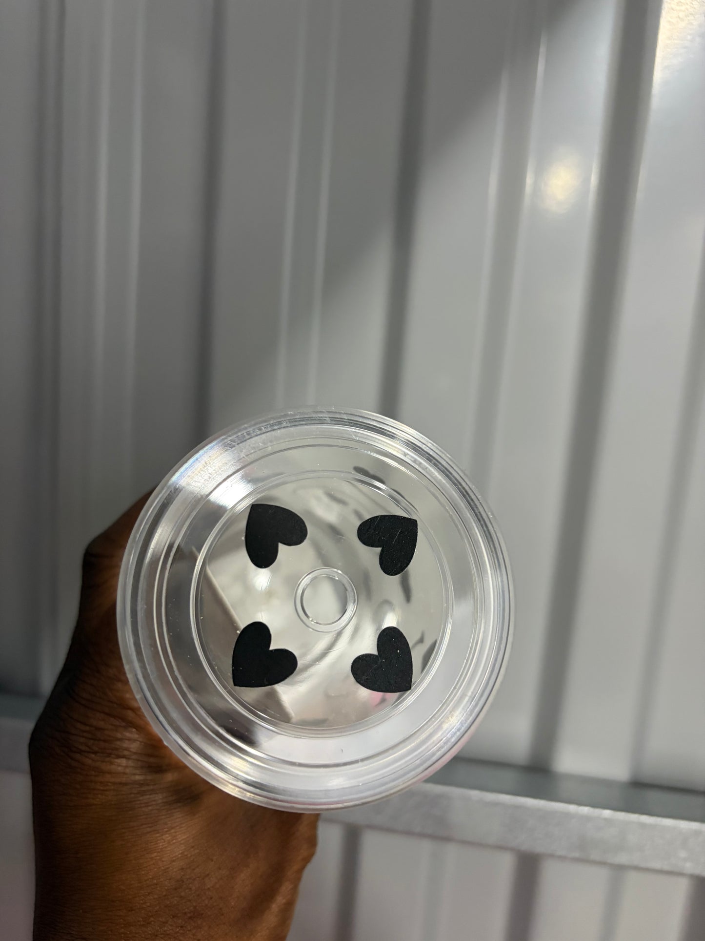 Smiley Face Skinny Tumbler