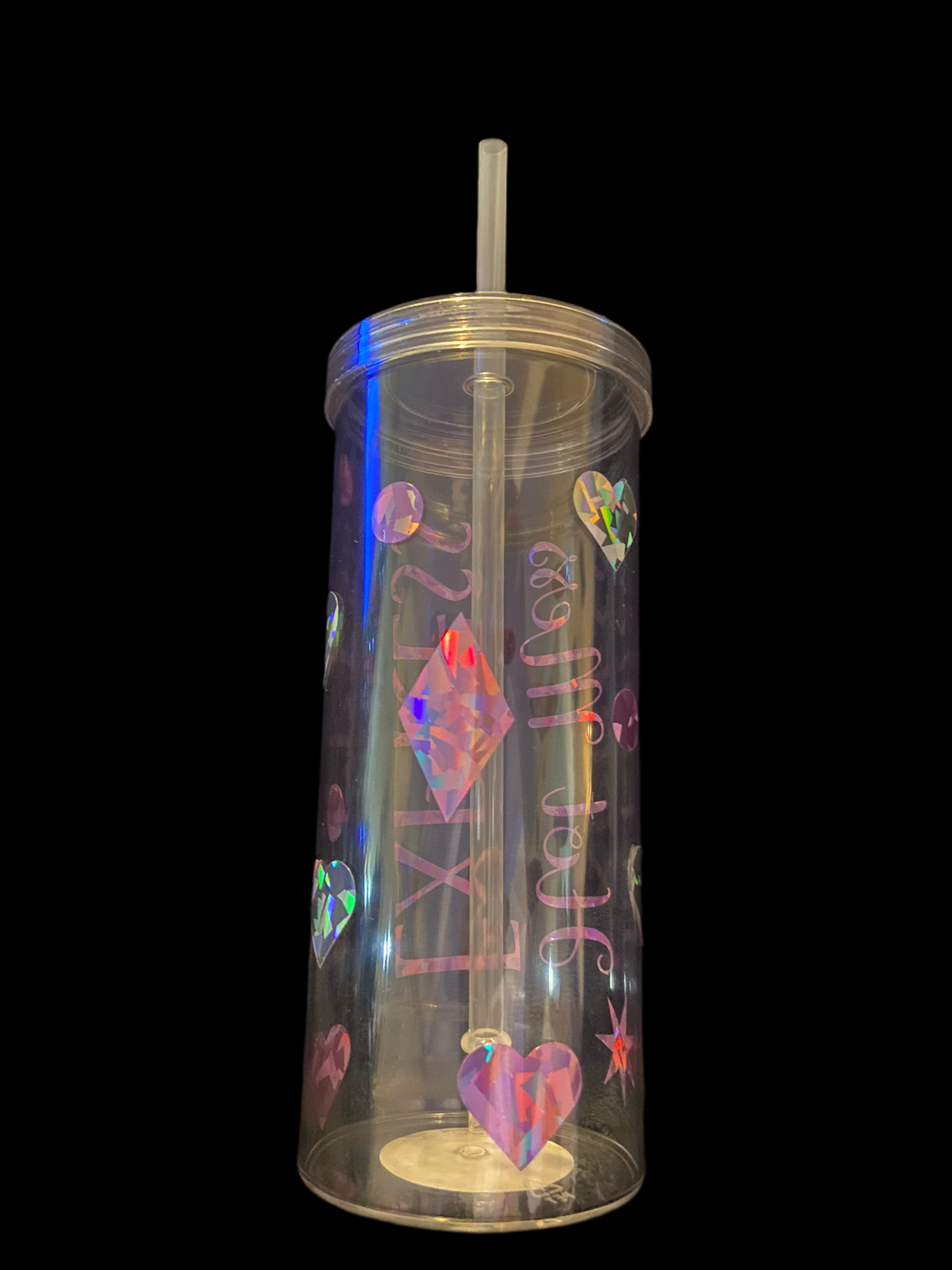 Hot Mess Express Clear Tumbler