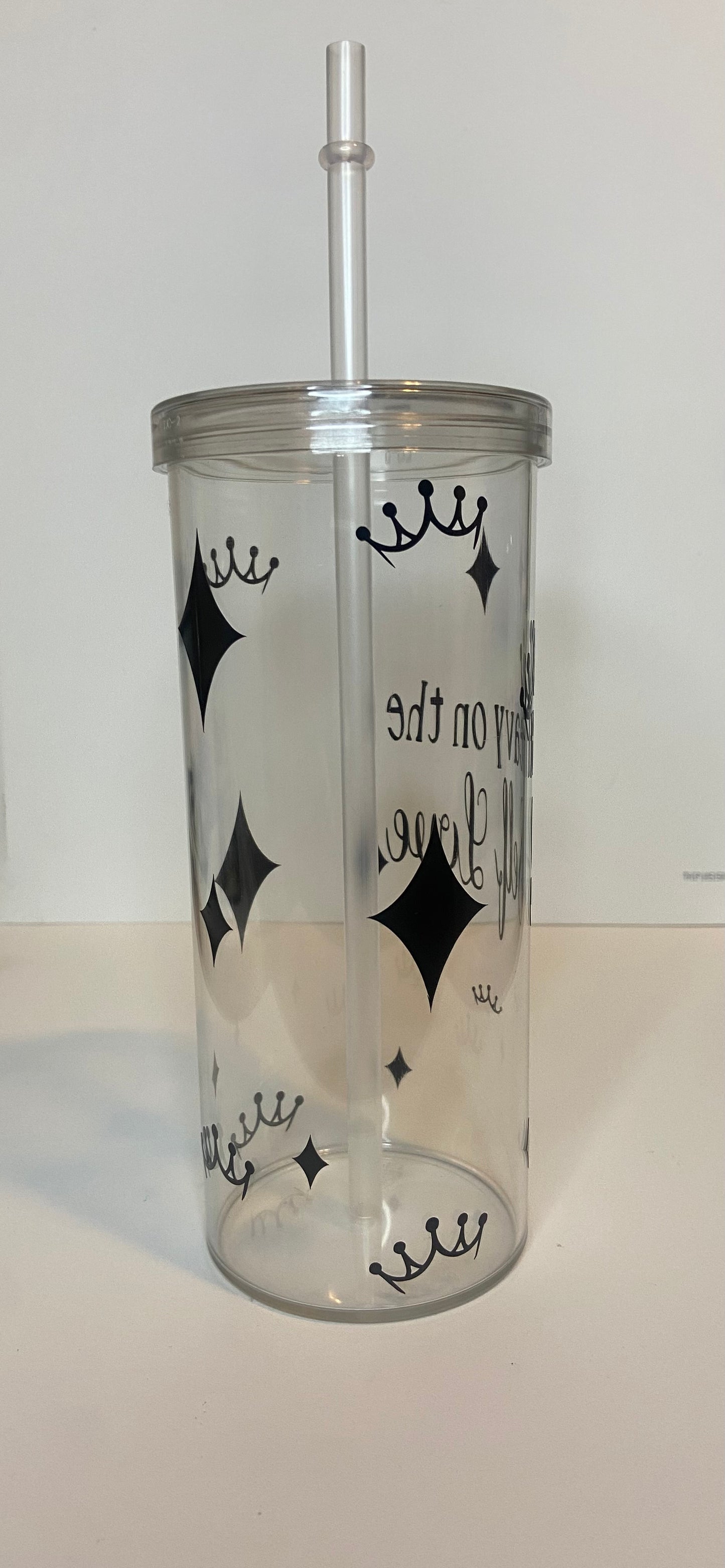 Heavy on the Self Love Skinny Tumbler