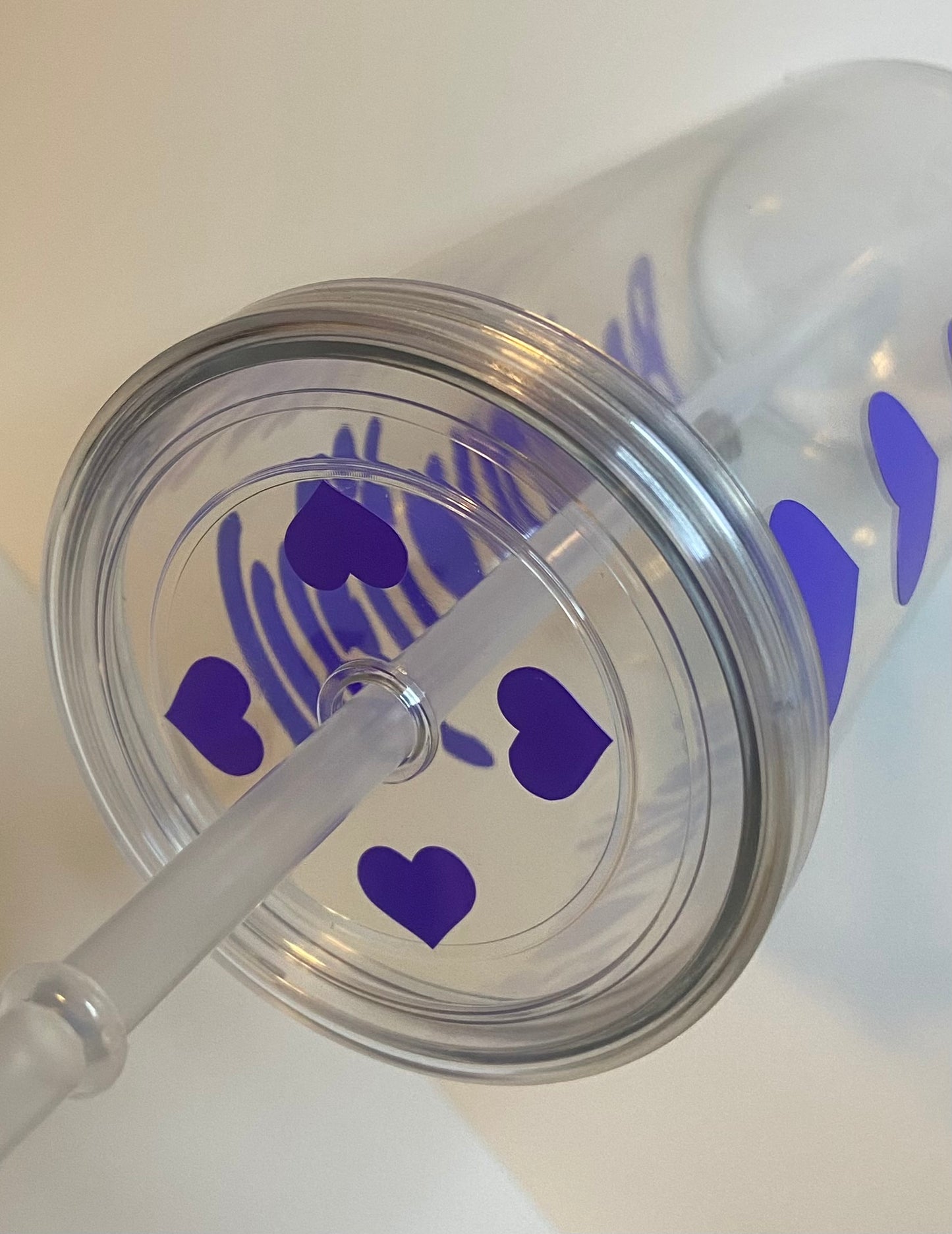 Be-You-Tiful Skinny Tumbler (Purple)
