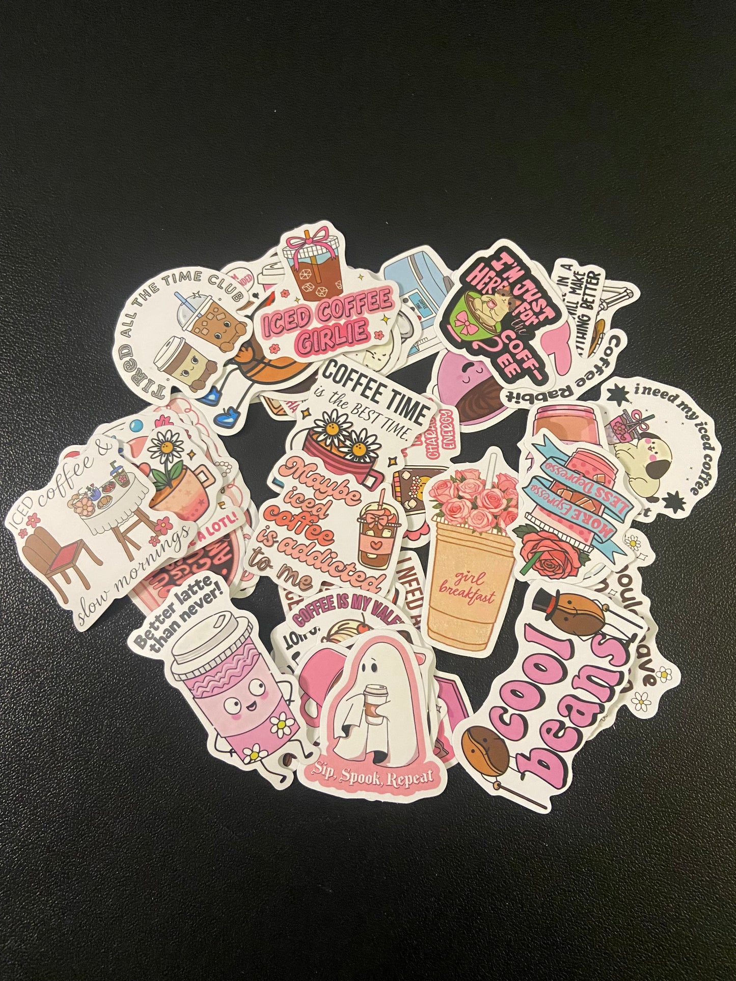 Coffee Girly Sticker Pack