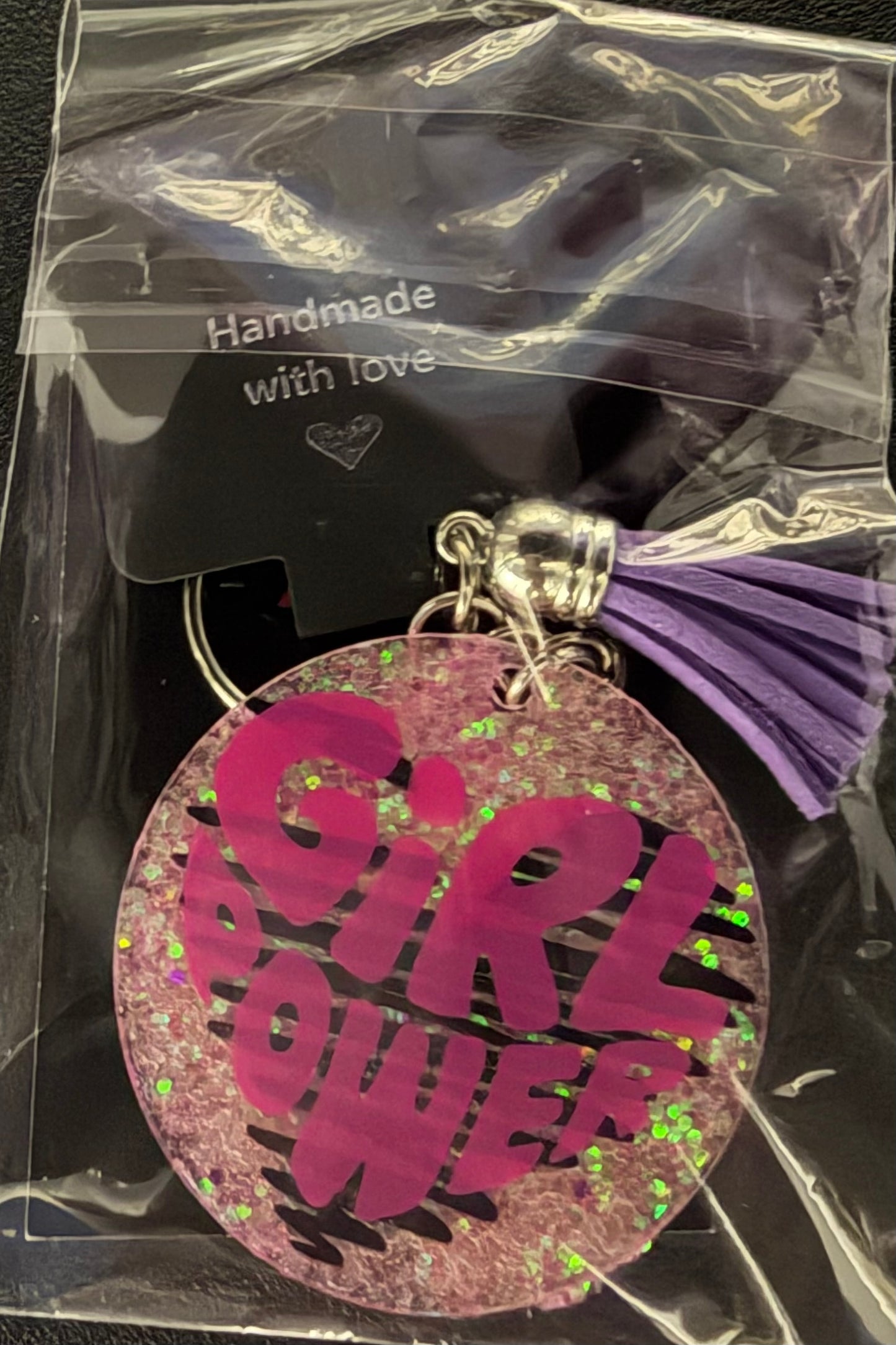 Girl Power Keychain