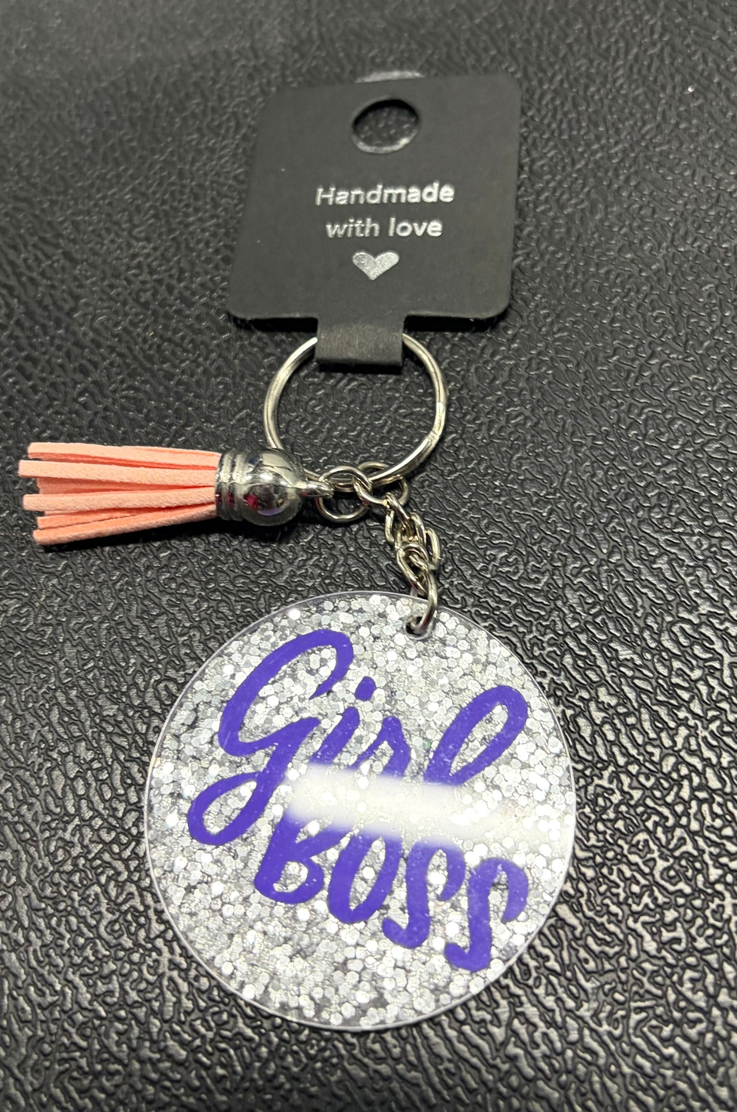Girl Boss Keychain