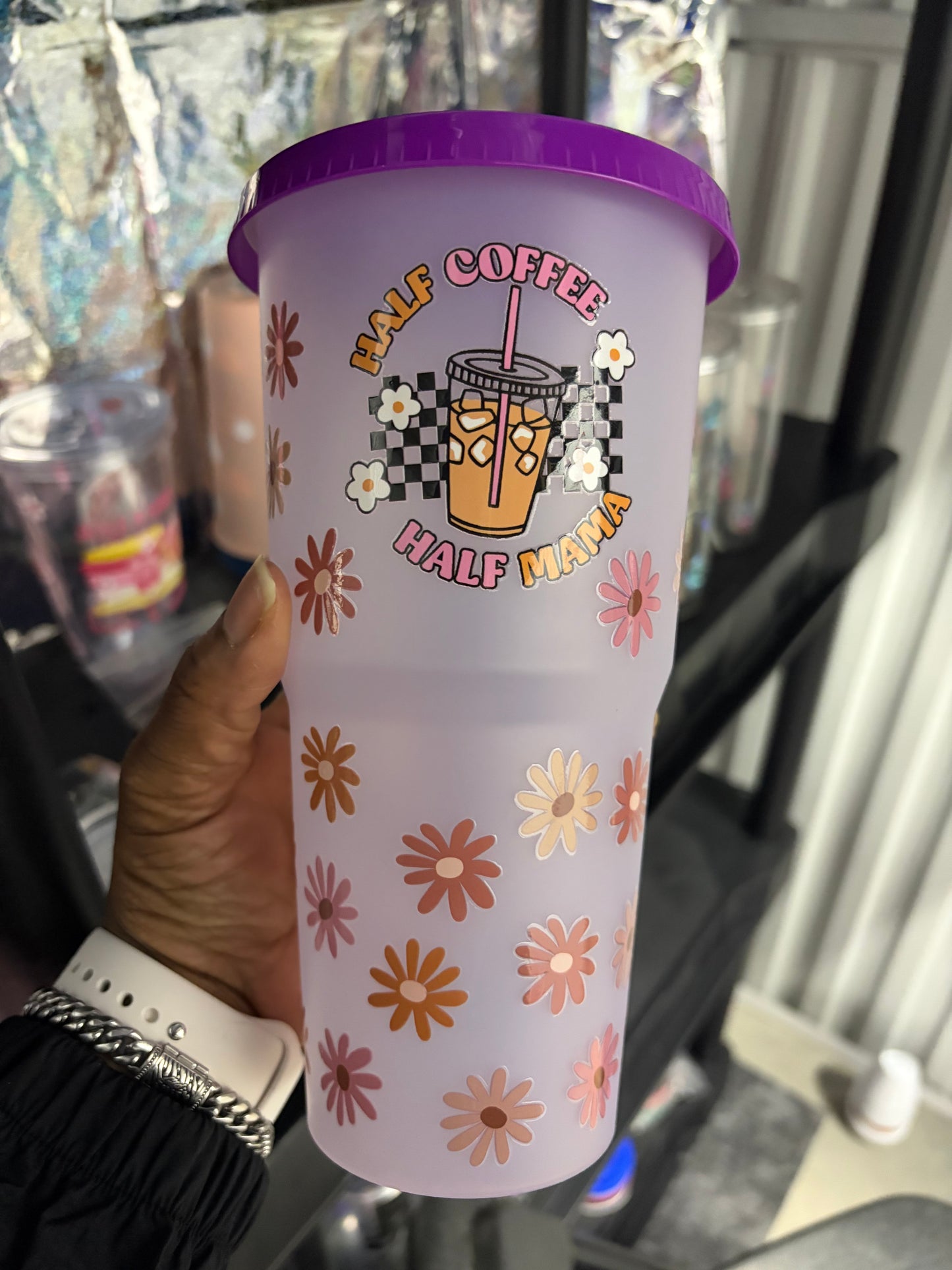 40 oz color changing cup