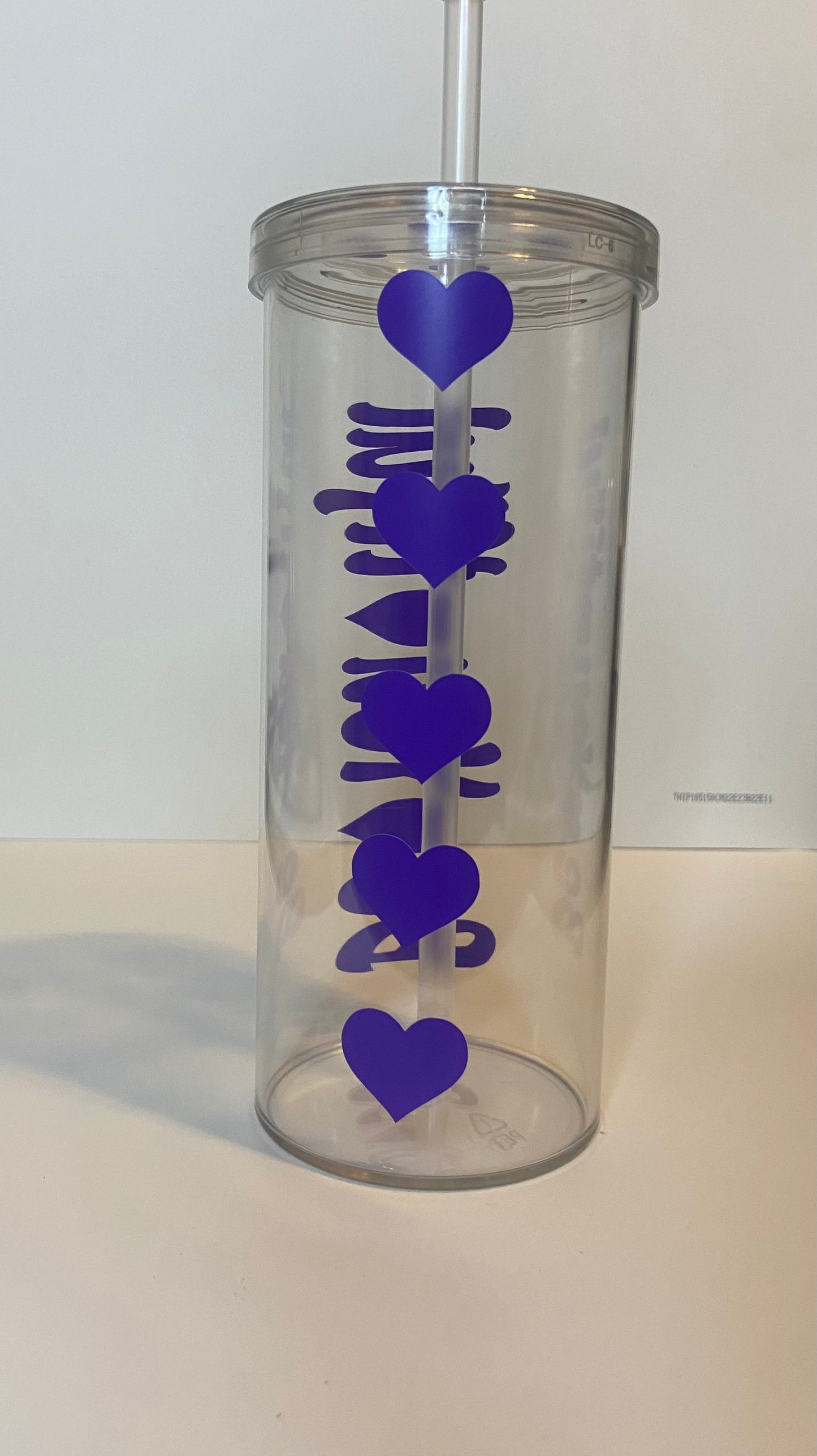 Be-You-Tiful Skinny Tumbler (Purple)