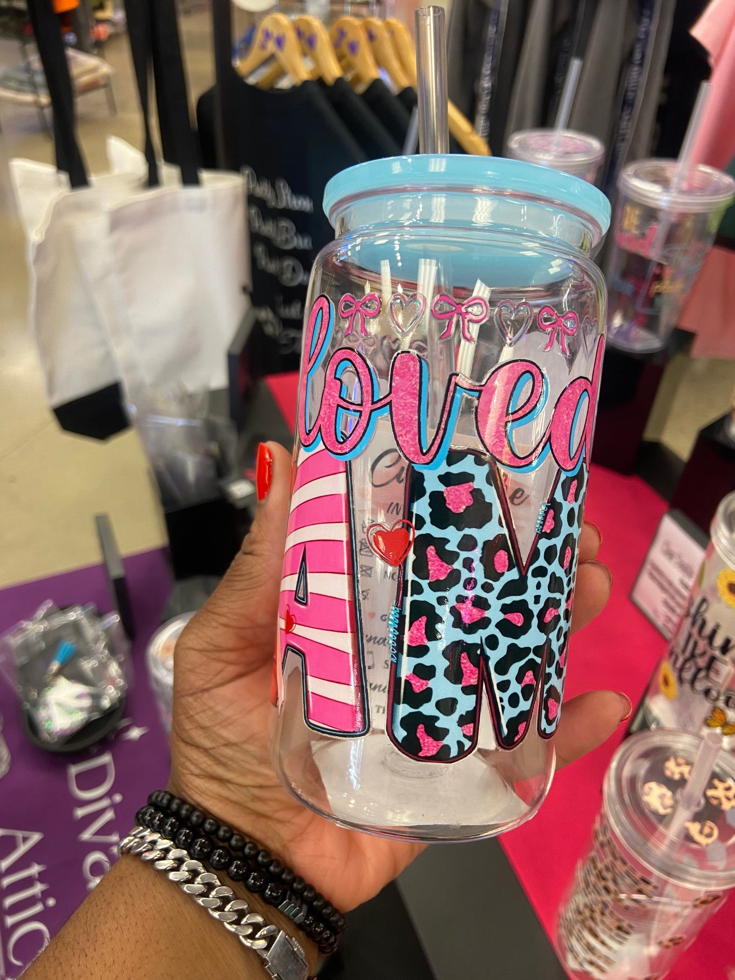 One Loved Mama Can Cup