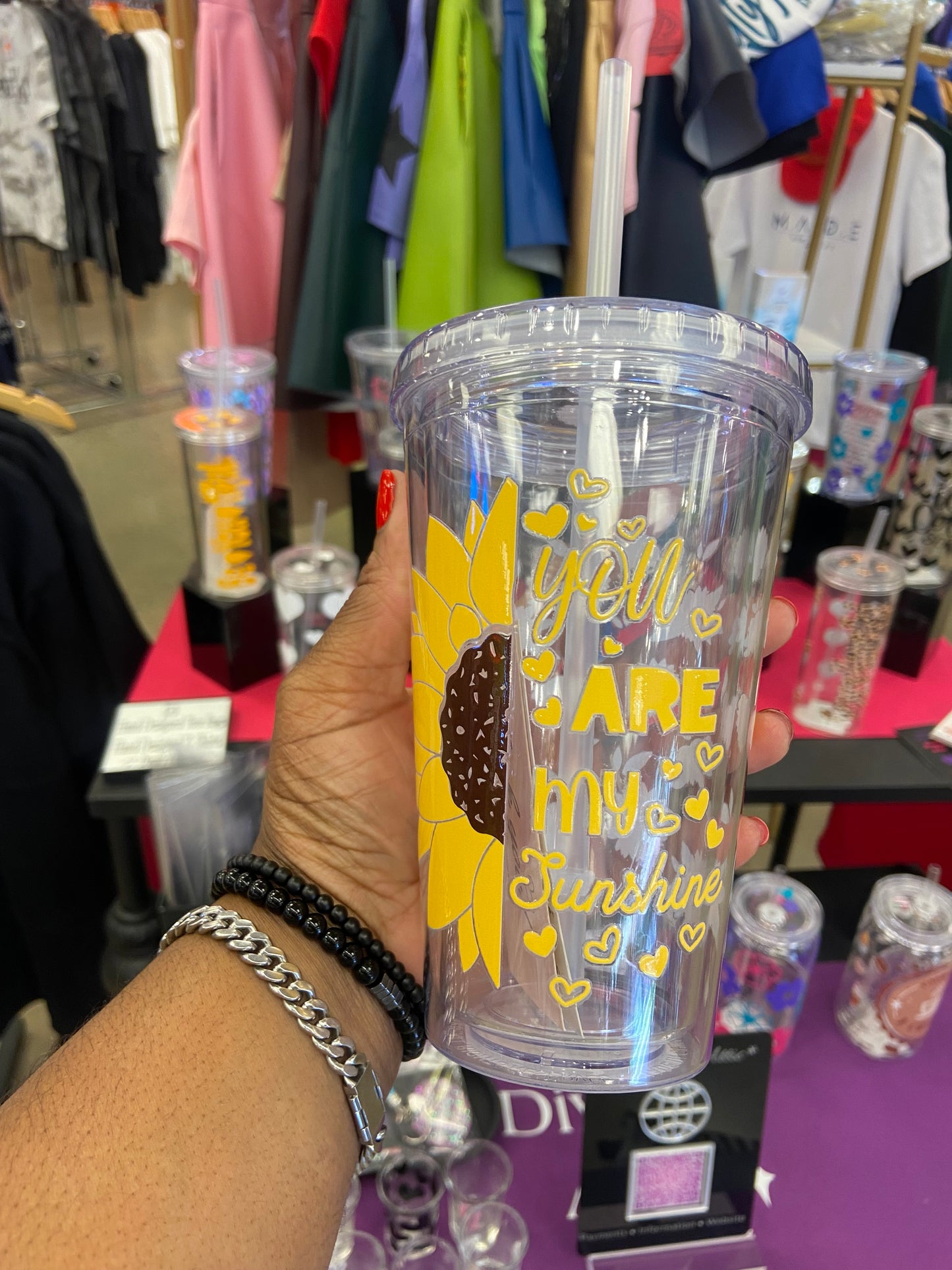 You Are My Sunshine Double Wall Cup