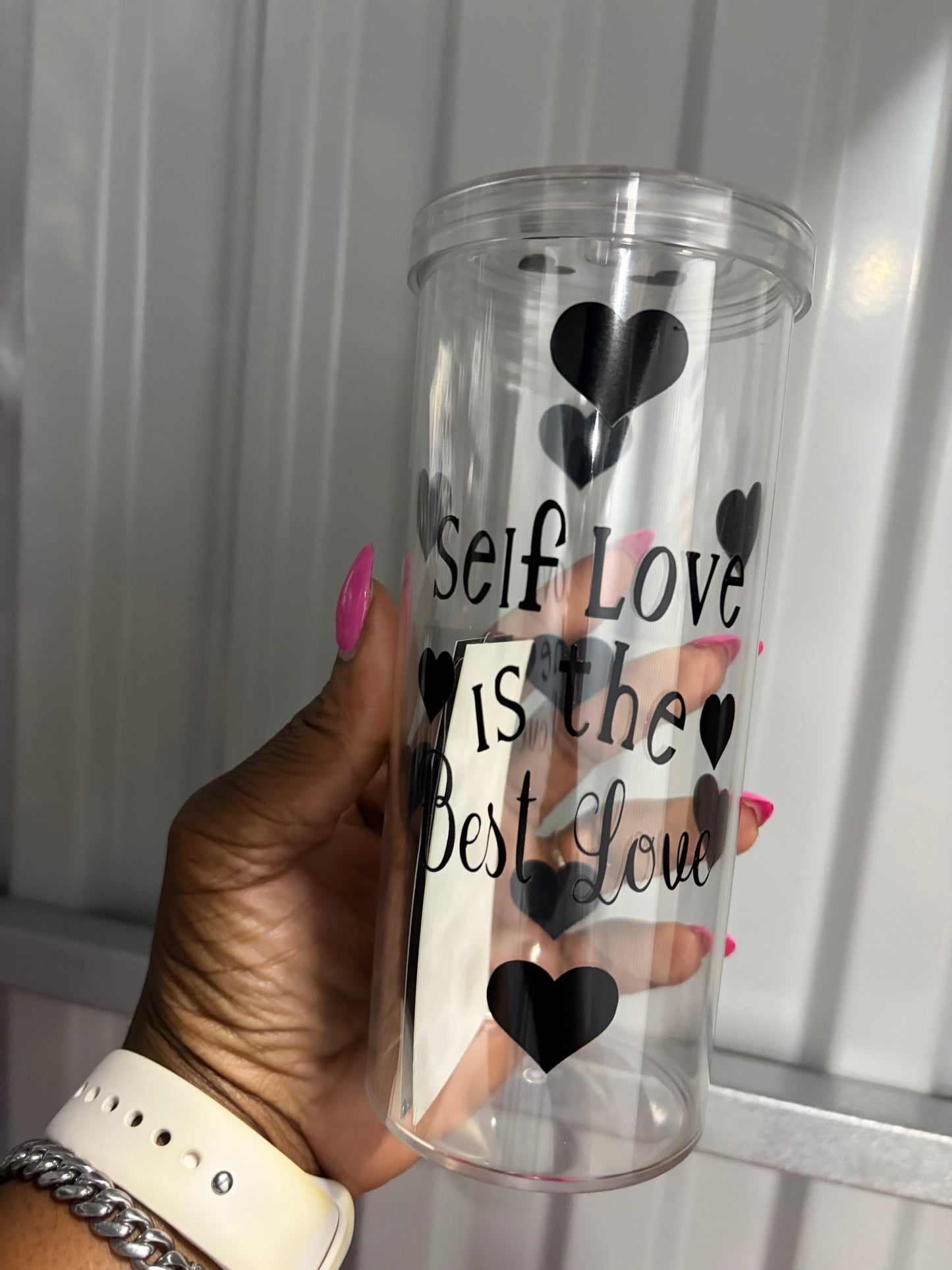 Self Love, Best Love Skinny Tumbler