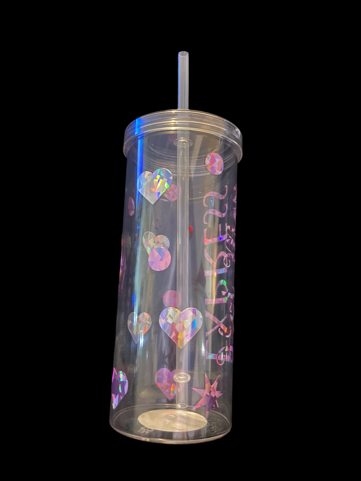 Hot Mess Express Clear Tumbler