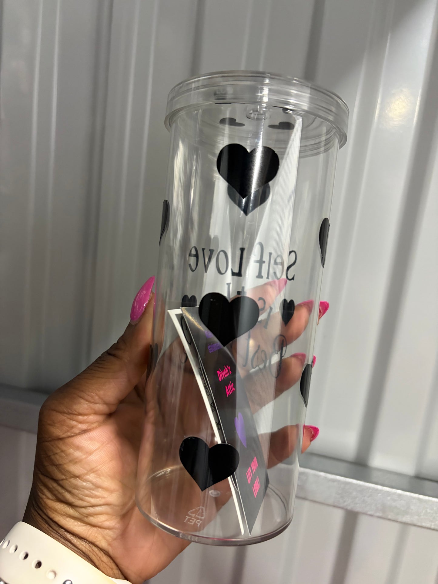 Self Love, Best Love Skinny Tumbler