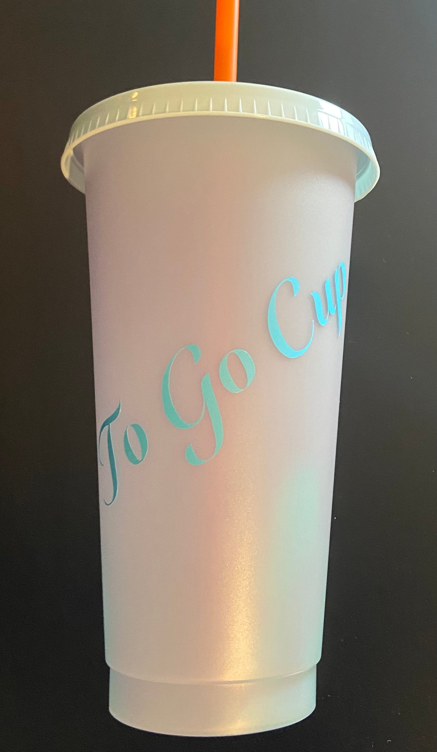 Color Changing "To Go" Cup